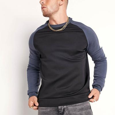 China plain high quality private label Anti-wrinkle pullover color block custom cut and sew hoodies and sweatshirts for sale