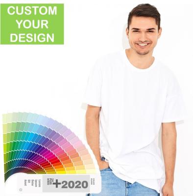 China OEM Men's Oversized Cotton Anti-Shrink Custom Printing Plain T-Shirt for sale