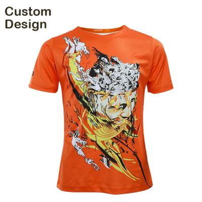 China Anti Shrink Sublimation Printing Graffic Shirts Brand T-shirt T-shirt D 3D Printing for sale