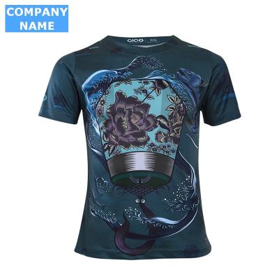 China New Poly Soccer Jersey Mens Dry-Fit Design Anti-Shrink T-Shirt for sale