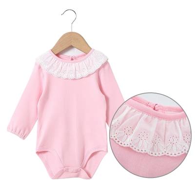 China 100% Cotton Girls Baby Clothes Newborn Romper for sale