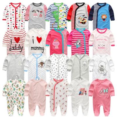 China Cotton 100% 30 Long Sleeve Baby Romper Overalls Baby Pajamas Model Jumpsuits for sale