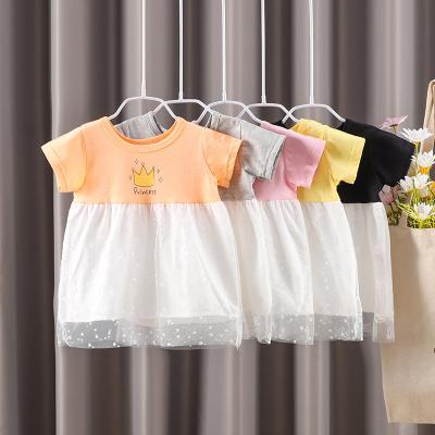 China Regular Newborn Baby Girl Birthday Dresses Baby 12months Wedding Dress for sale