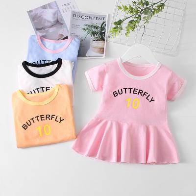 China Regular Newborn Baby Dress 1 Year Old Baby Summer Dresses for sale