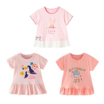 China Wholesale Regular Baby Muslin Cotton Summer Dress For Baby for sale