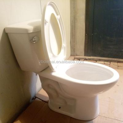 China Double-Flow China Suppliers Honduras Bathroom WC Drain Siphon Toilet DMT-401E for sale