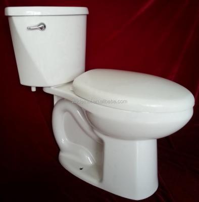 China Double-Flow Western Bathroom WC Toilet Price Toilet for sale