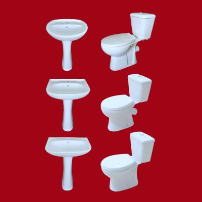 China Cheap Sanitary Toilet And Basin Sets Pay Attention To Mix Loading In A Container Cheap Toilet And Basin Sets for sale