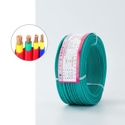 China Building Electrical Wires Supplies Cable 2.5mm PVC Cord Power Cable Single Core Bare Copper Electrical Cables and Wires for sale