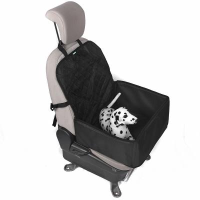 China Travel Portable Waterproof Front Protector Seat Cover With Zipper And Adjustable Headrest Straps for sale