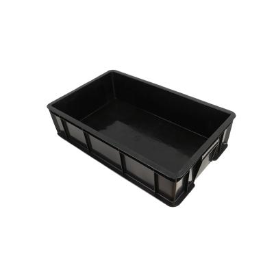 China QXR Q-CB7 660*400*160mm ESD Rectangular Permanent Antistatic Permanent Clear Storage Box for sale