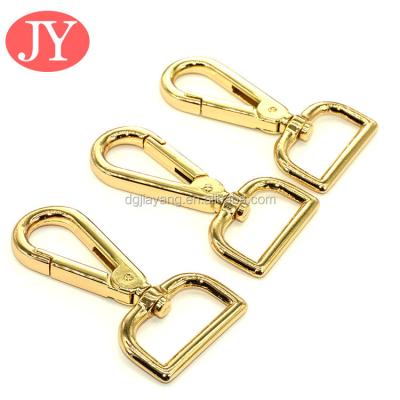 China For handbags; stock Exchange ; key; accessories snap hook carabiner clip spring 38mm nickel plated snap hook for sale