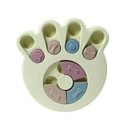 China New Design Hot Sale Eco-friendly Plastic Pet Stocked Cat Treats Dog Toys Bowl Training Games Slow Feeding Feeder for sale