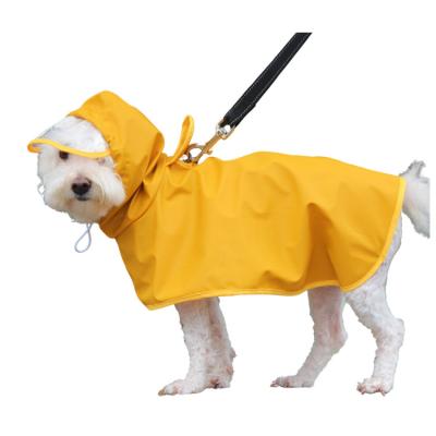 China Hot Sale Out Manufacturer Dogs Raincoat Reflective Pet Products Luxury Dog Door Rain Coats Dogs for sale