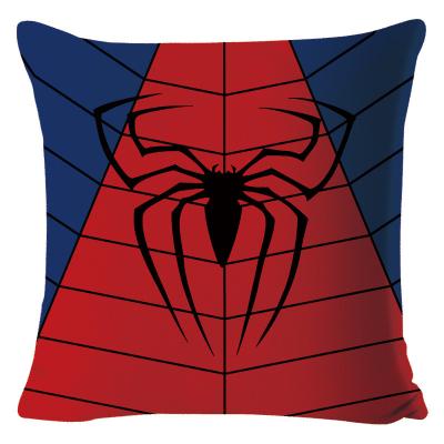 China New Anti-Static Cushion Cover Superman America Captain Iron Man Pillow Superhero Sofa Cushion Canvas Cover for sale