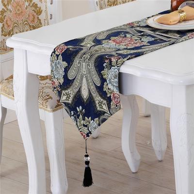 China Long High Precision Durable Quality Chiffon Table Runner Guaranteed Quality Unique Logo Table Runner for sale