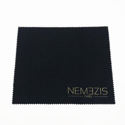 China Viable Black Lens Cleaning Cloth for sale