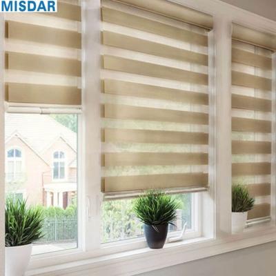 China Modern Auto Electric Black Zebra Roller Blind Roller Blinds Blinds Best Price for sale