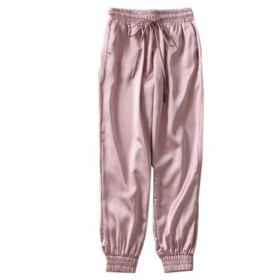 China 2021 breathable girls fashion sports tracksuit and casual pants for women for sale