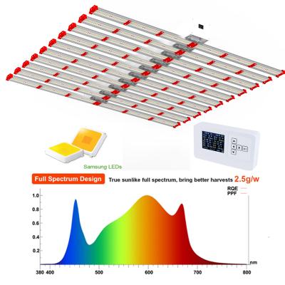 China Seed Starting Led 700w 10 Bars To Grow 1000W Light Full Spectrum 5x5 for sale