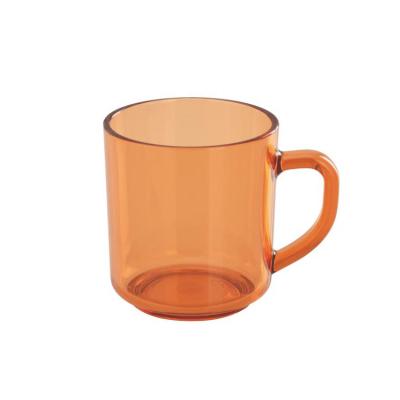 China Viable Hot Selling 11oz Coffee Mug PC Classic Plastic Unbreakable Coffee Tumbler Mug for sale