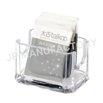 China Best Selling CLASSIC Acrylic Holder for Tea Bag/Coffee Bag Sugar Bag Holder for sale