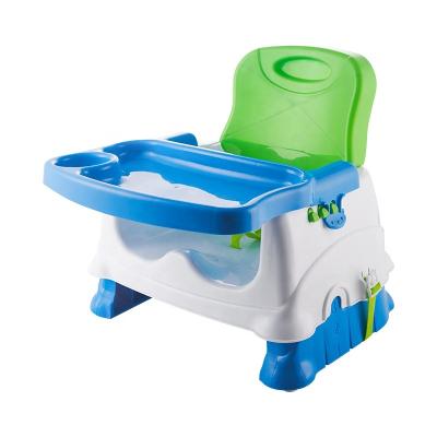 China Plastic Adjustable Height And Tray Plastic Baby Booster Seat for sale