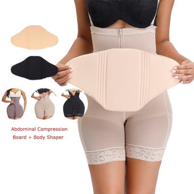 China Breathable Women Inflate Slimming Control Panel Abdomen Compression Board Flattening Postpartum Recovery Belt for sale