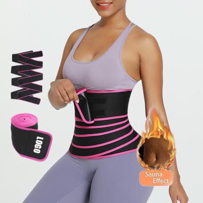 China High Quality Antibacterial Belt Wrap Belly Control Stomach Belly Wrap Compression Bandage Wrap Waist Trainer for sale