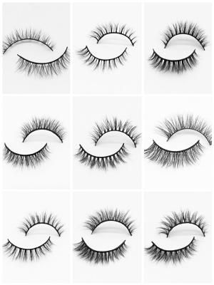 China 3D Mink Eyelash Soft Fluffy Mink Lashes 10mm Short Natural Style Wholesale Natural for sale