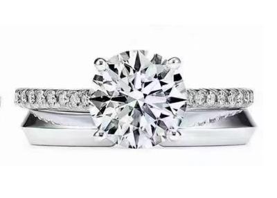 中国 38pcs Natural Diamond Engagement Ring Settings Round Cut 1.2ct RD7MM 販売のため