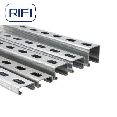 중국 전진 스트루트 채널 및 피팅 21mm C 스틸 채널 판매용