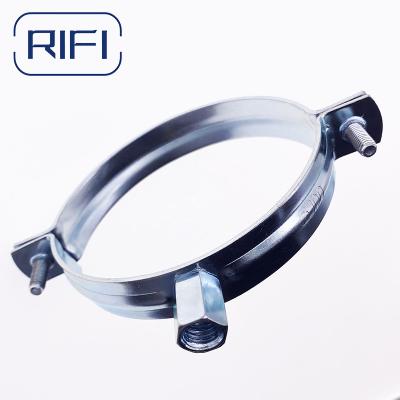 China Round Shape RIFI Metal Conduit Clamp  For Pipe Fixing And Support Te koop