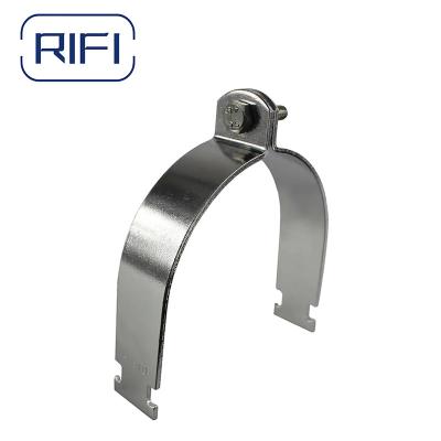 China Easy Installation Metal Conduit Clamp Metal Galvnaized Strut Clamp Te koop