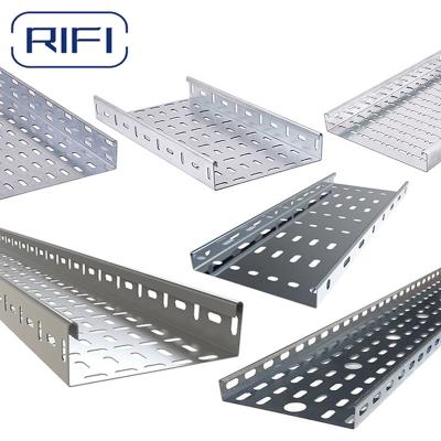 中国 Electrical Cable Tray Perforated Cable Tray without Fire Resistance 販売のため