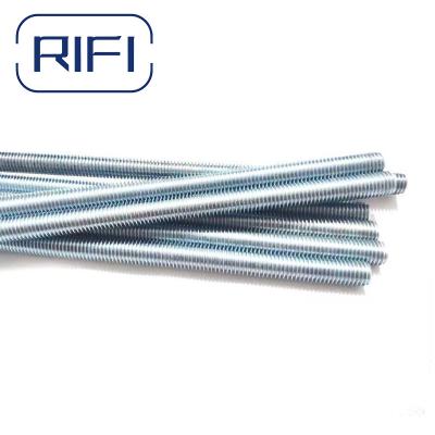 China DIN976 Grade 4.8 Double End Carbon Steel Galvanized Full Thread Stud Bolt Threaded Rod for sale