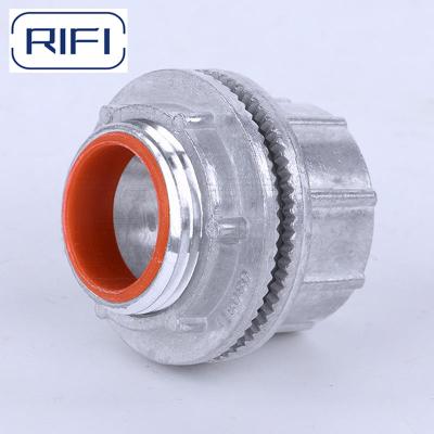 China Red Yellow Blue UL Zinc Die Cast Grounding Hub For Imc Conduit / Imc Pipe Systems By RIFI for sale