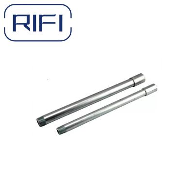 China UL Certified Zinc Plated Silver Threaded IMC Conduit Pipe For Electrical Conduit Systems for sale