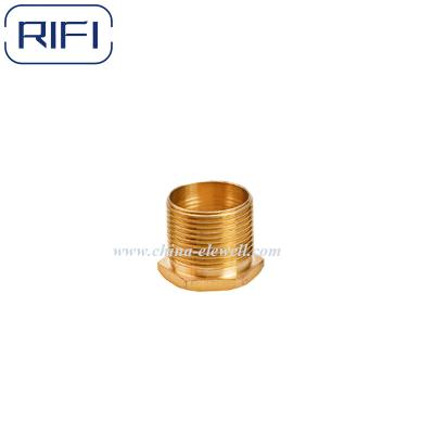 China RIFI Männliche Lange Messing Busch GI-Leitung Fittings In 20mm 25mm Und 32mm zu verkaufen