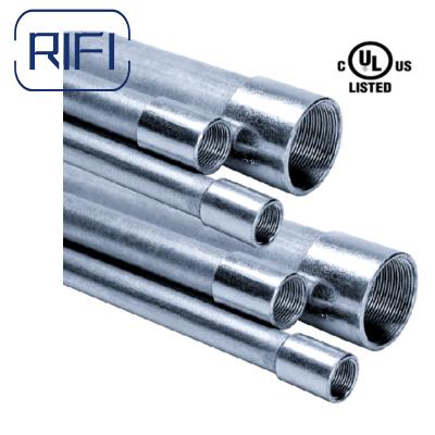 China Hot DIP Galvanized Finish Electrical Metal Conduit Pipe RSC For Heavy-Duty Protection for sale