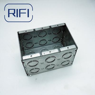 Cina UL Standard 3 Gang Masonry Box With Heavy-Duty Welded Construction in vendita