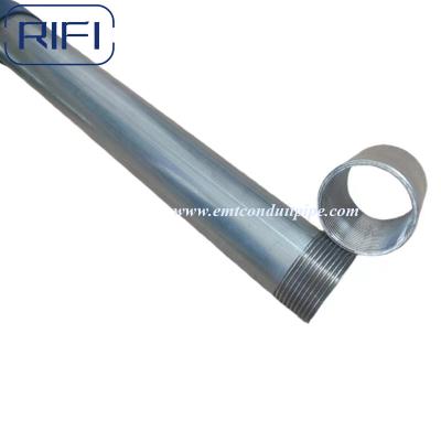 중국 Imc Pre-Galvanzied Conduit Pipe Intermediate Metal Conduit Threaded Type 판매용