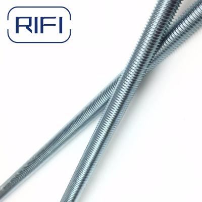 Китай DIN975 DIN976 Carbon Steel Thread Bars M10 Full Threaded Rod Electro Galvanized продается