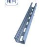 China Profile Steel Power Strut Channel Type Unistrut C Shape Hot Dip Galvanized Steel Sloted Channel for sale