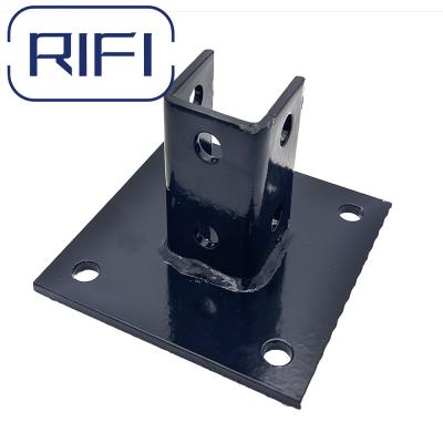 China Post Base 4 Holes Square Post Bracket Mount voor 1-5/8 