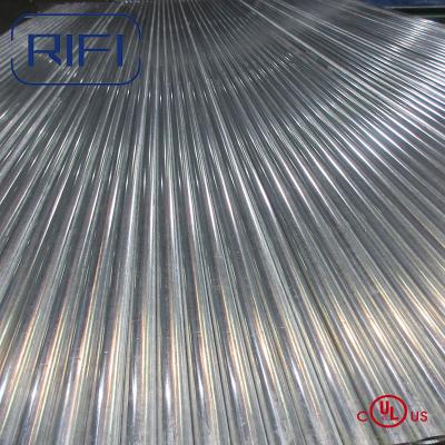 China UL Listed RIFI Hot Dip Galvanized EMT Conduit Electrical Conduit EMT Size  1