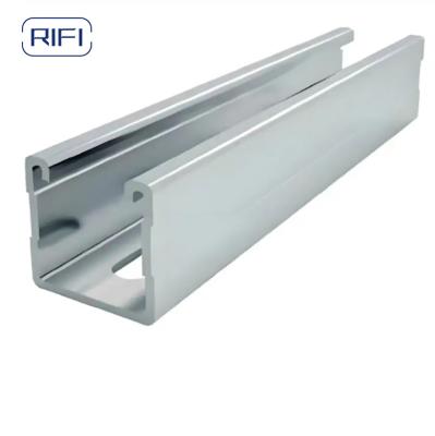 China Hot Selling Galvanized Sheet Slotted Strut With High Quality Galvanized Steel Slotted Strut Channel for sale