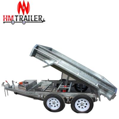 China Hydraulic Car Trailer Tiliting Trailer for sale