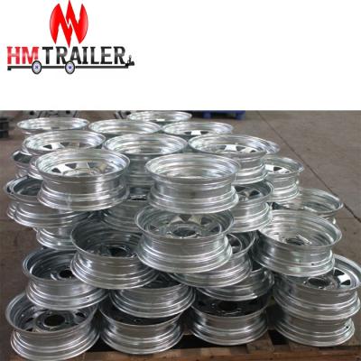 China Trailer Parts Galvanized Trailer Wheel/Rim for sale