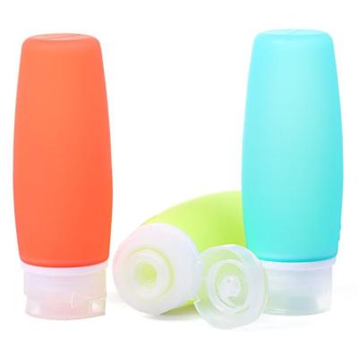 China Eco-Friendly Travel Accessories Bottle Travel Beauty Mini Small Empty Silicone Kit Travel Empty Container for sale